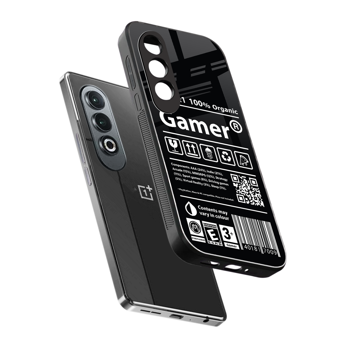 gamer back phone cover | glass case for oneplus nord ce 4
