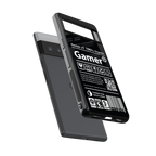 gamer back phone cover | glass case for google pixel 6 pro