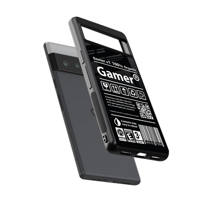 gamer back phone cover | glass case for google pixel 6 pro