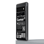 gamer back phone cover | glass case for google pixel 6 pro