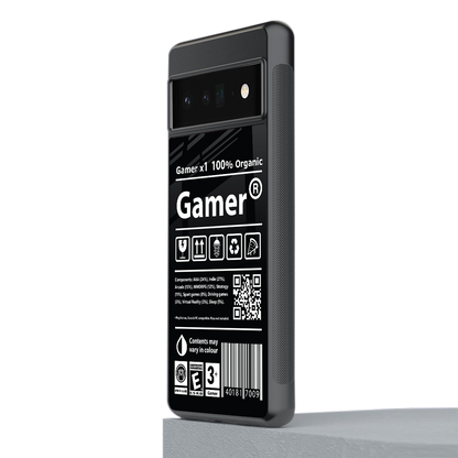 gamer back phone cover | glass case for google pixel 6 pro