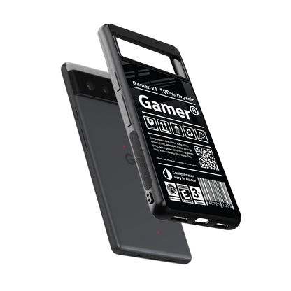 gamer back phone cover | glass case for Google Pixel 6A