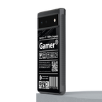 gamer back phone cover | glass case for google pixel 6