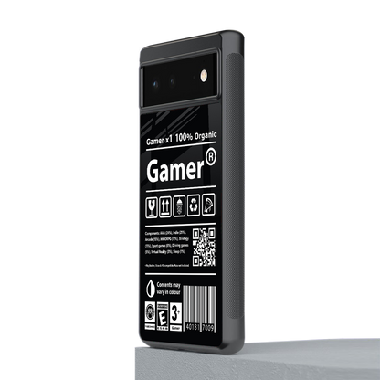 gamer back phone cover | glass case for Google Pixel 6A