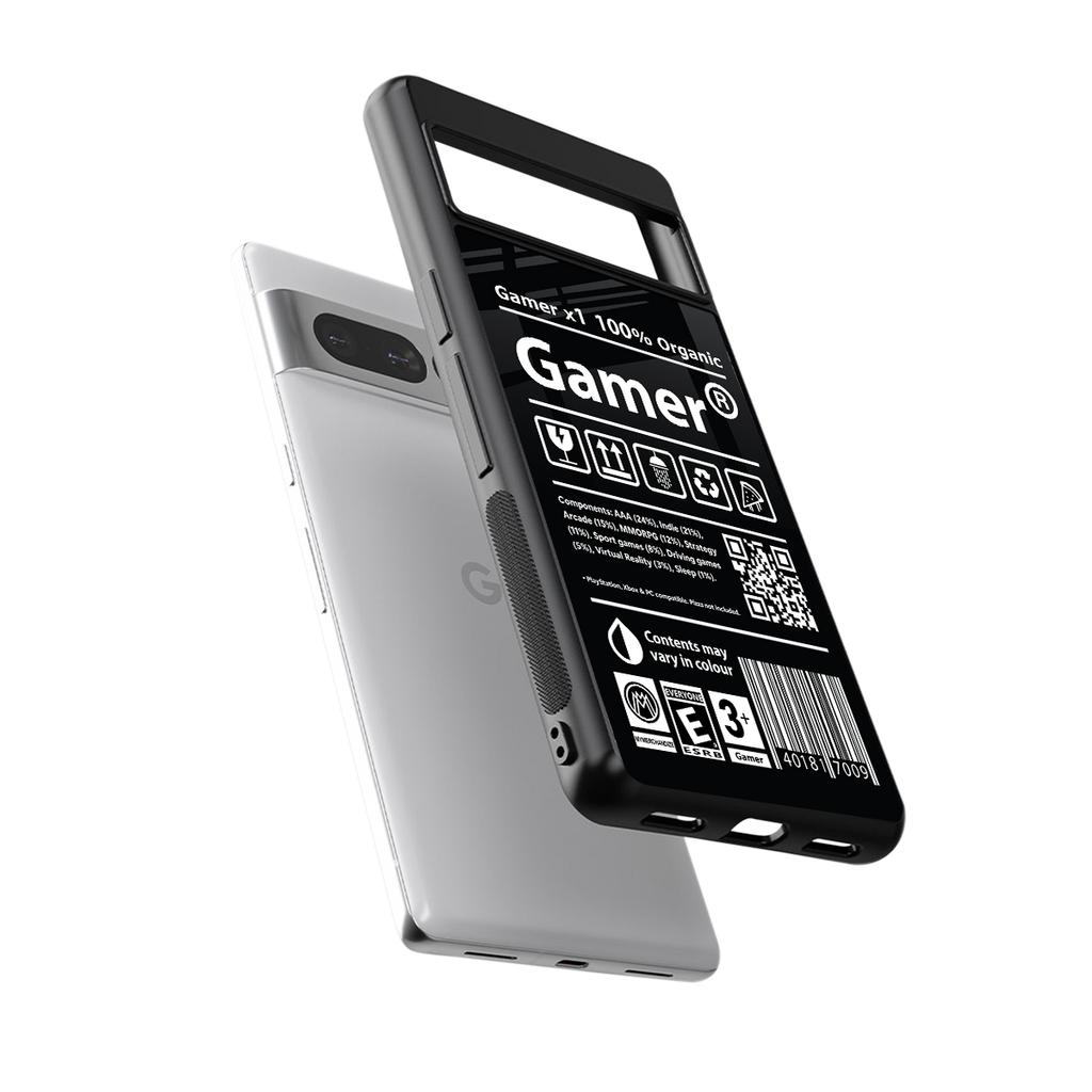 gamer back phone cover | glass case for google pixel 7 pro