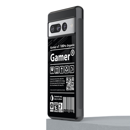 gamer back phone cover | glass case for google pixel 7 pro