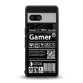 gamer back phone cover | glass case for Google Pixel 7