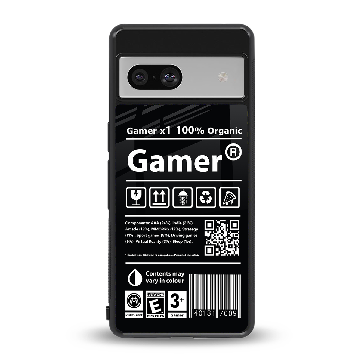 gamer back phone cover | glass case for Google Pixel 7