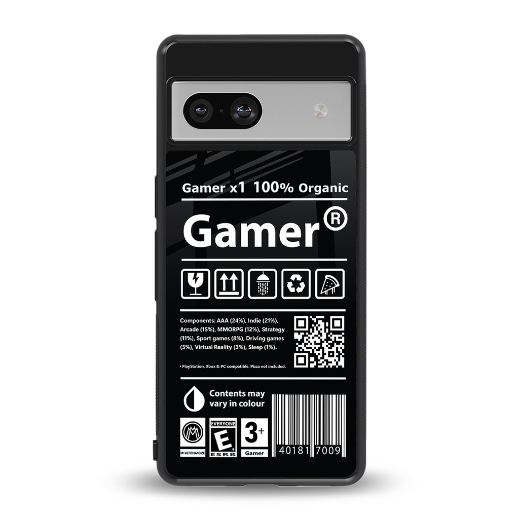 gamer back phone cover | glass case for Google Pixel 7A