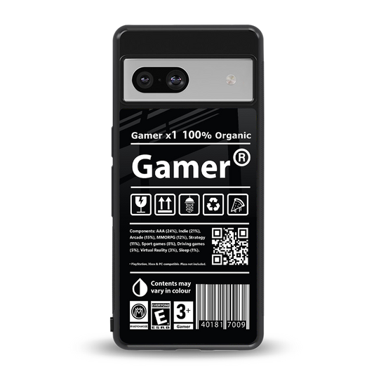gamer back phone cover | glass case for Google Pixel 7A