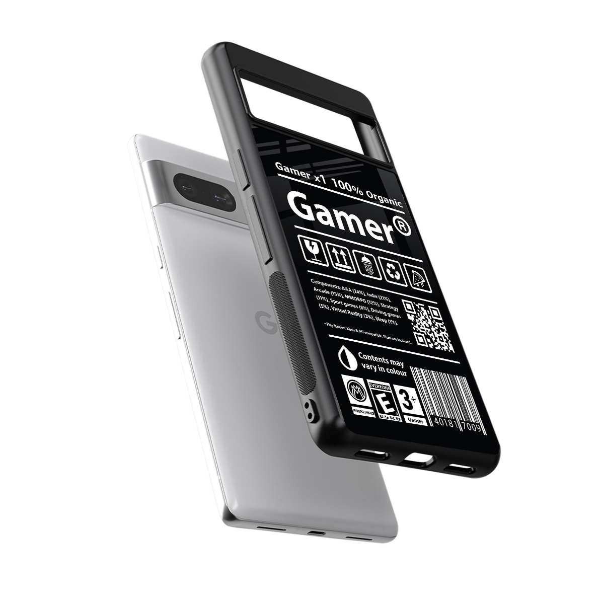 gamer back phone cover | glass case for Google Pixel 7