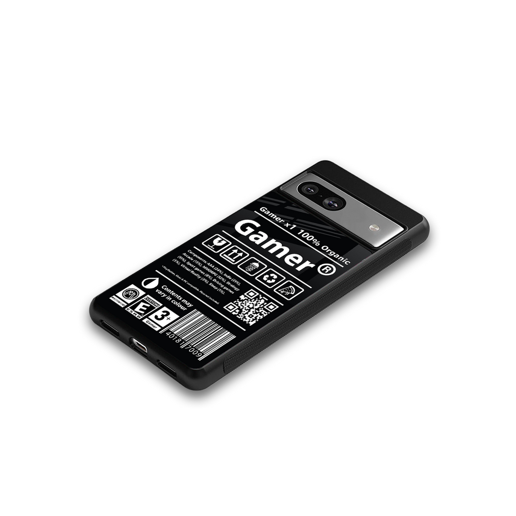 gamer back phone cover | glass case for Google Pixel 7A
