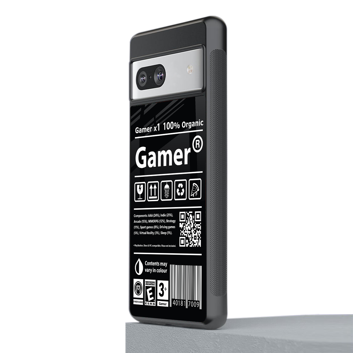 gamer back phone cover | glass case for Google Pixel 7
