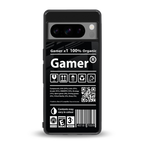 gamer back phone cover | glass case for google pixel 8 pro
