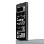 gamer back phone cover | glass case for google pixel 8 pro