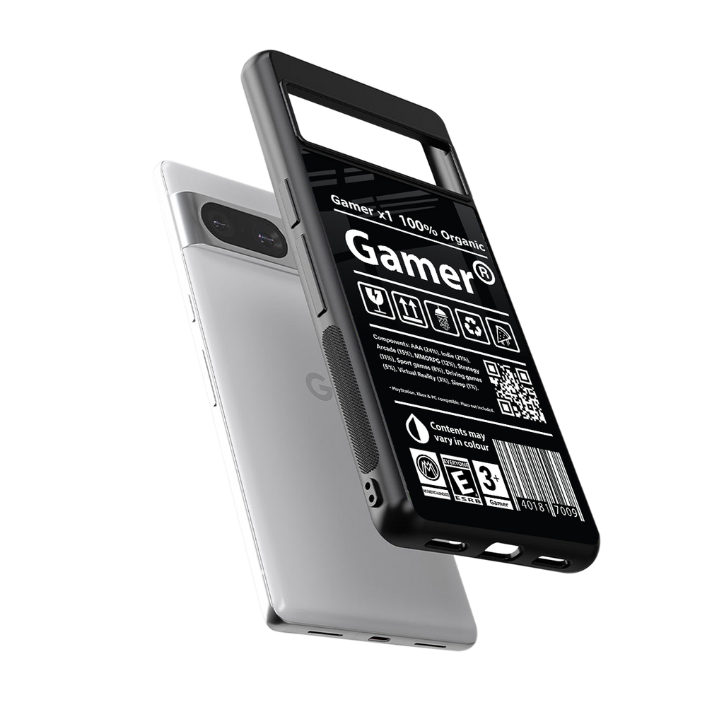 gamer back phone cover | glass case for Google Pixel 8