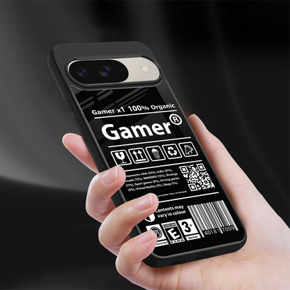 gamer back phone cover | glass case for google pixel 9