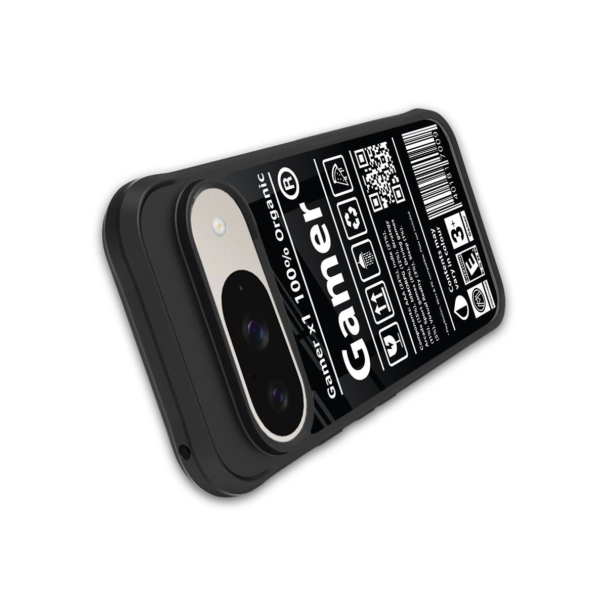 gamer back phone cover | glass case for google pixel 9