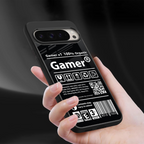 gamer back phone cover | glass case for google pixel 9 pro