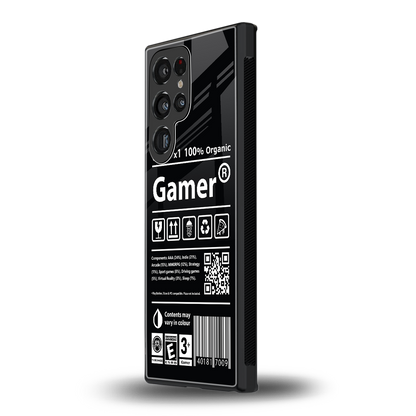 gamer back phone cover | glass case for samsung galaxy s23 ultra