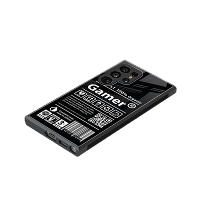gamer back phone cover | glass case for samsung galaxy s24 ultra
