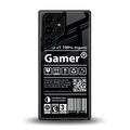 gamer back phone cover | glass case for samsung galaxy s25 ultra