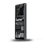 gamer back phone cover | glass case for samsung galaxy s25 ultra