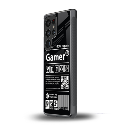 gamer back phone cover | glass case for samsung galaxy s25 ultra
