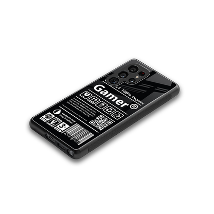 gamer back phone cover | glass case for samsung galaxy s25 ultra