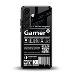 gamer back phone cover | glass case for samsung galaxy s23 plus