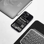 gamer back phone cover | glass case for oneplus nord 3