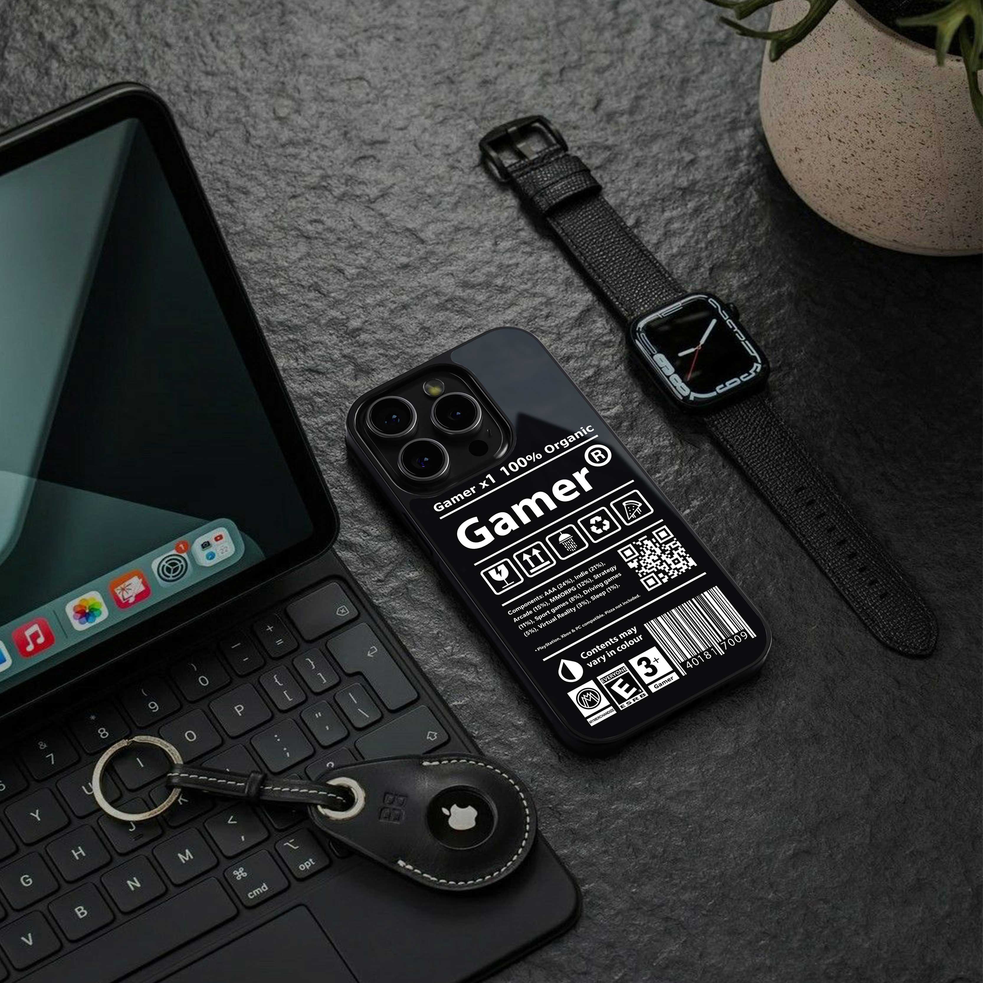 gamer back phone cover | glass case for oneplus nord 3