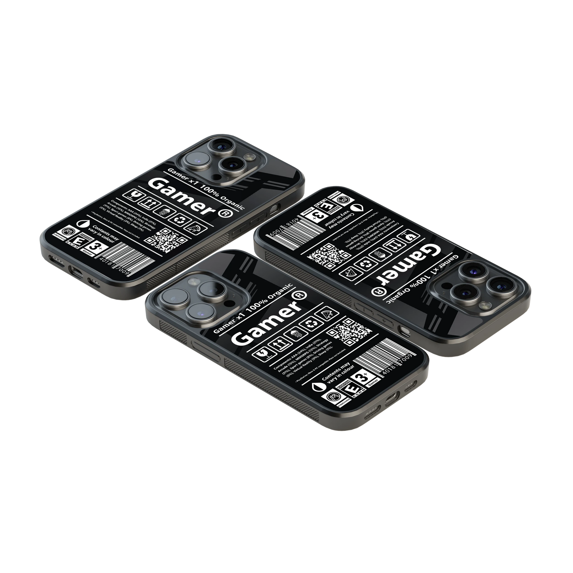 Luxury Glass Back Mobile Cover for iPhone, Samsung Galaxy, OnePlus, Pixel, Redmi & More