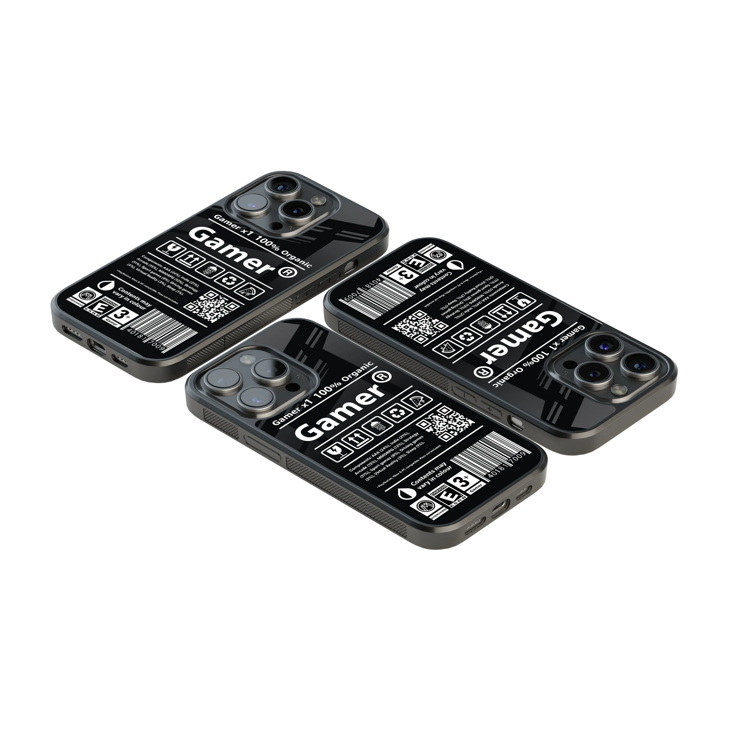 Luxury Glass Back Mobile Cover for iPhone, Samsung Galaxy, OnePlus, Pixel, Redmi & More