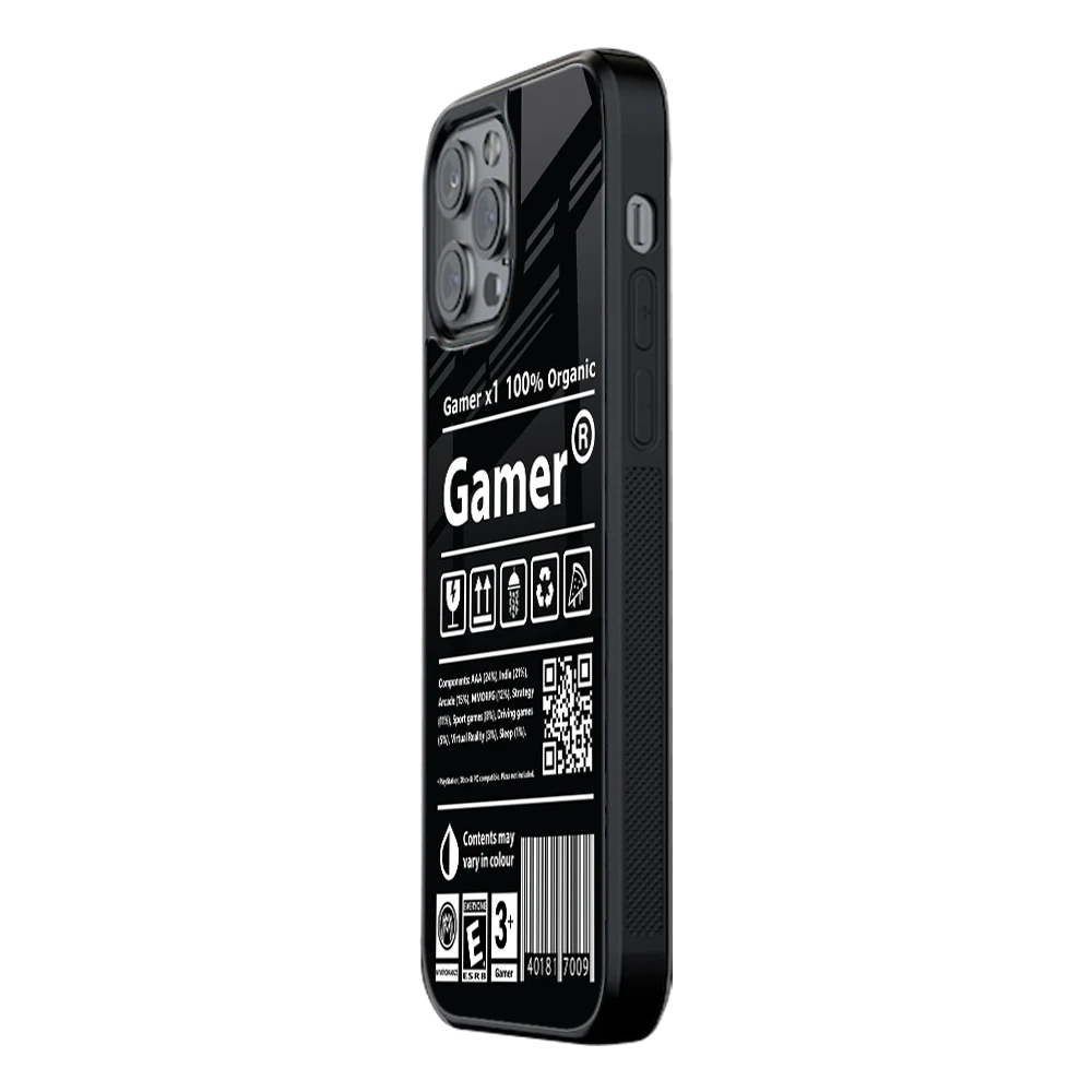 Slim Glass Back Phone Case for Multiple Brands – iPhone, Samsung, Redmi, OnePlus, Oppo, Vivo