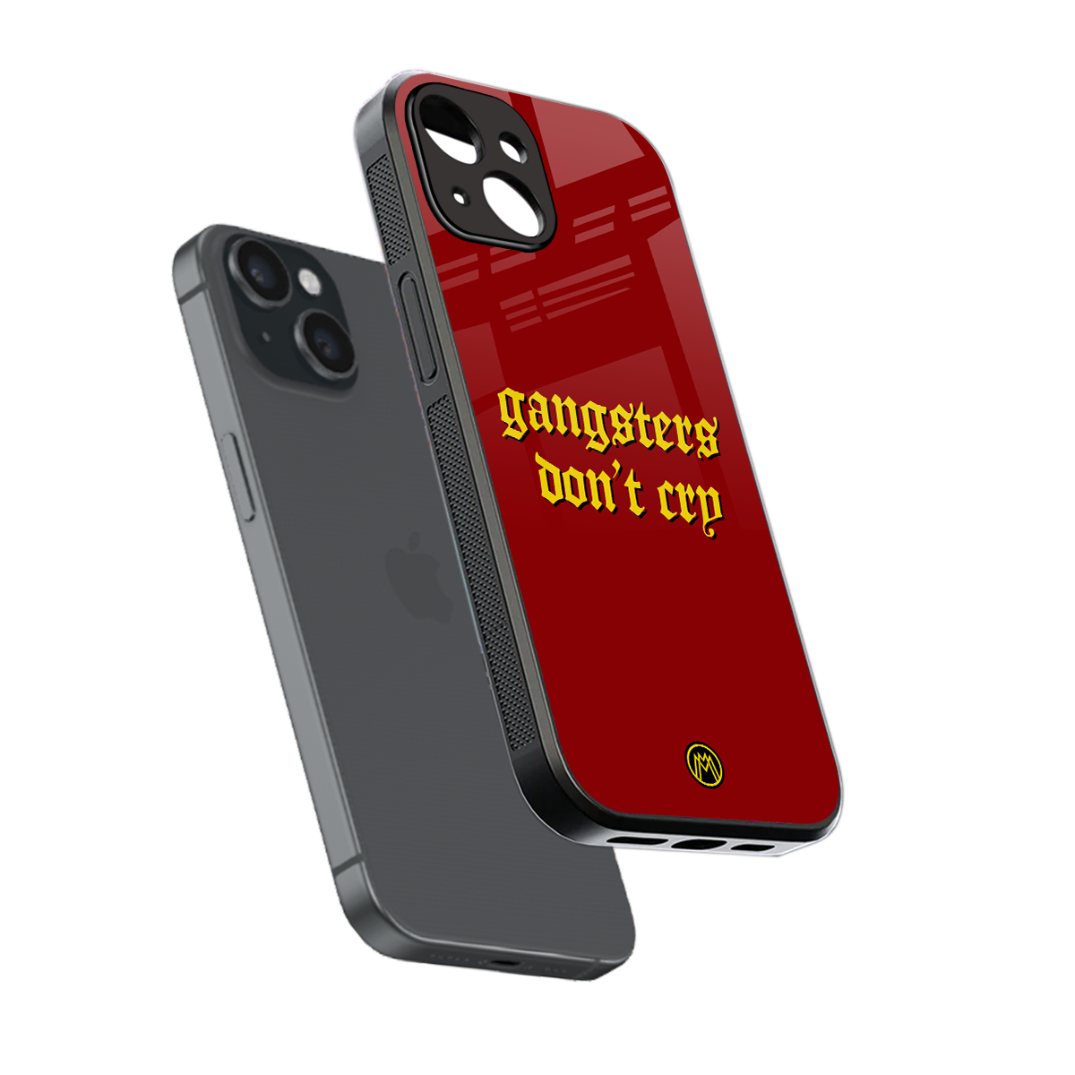 gangsters don't cry back phone cover | glass case for iphone 13 mini