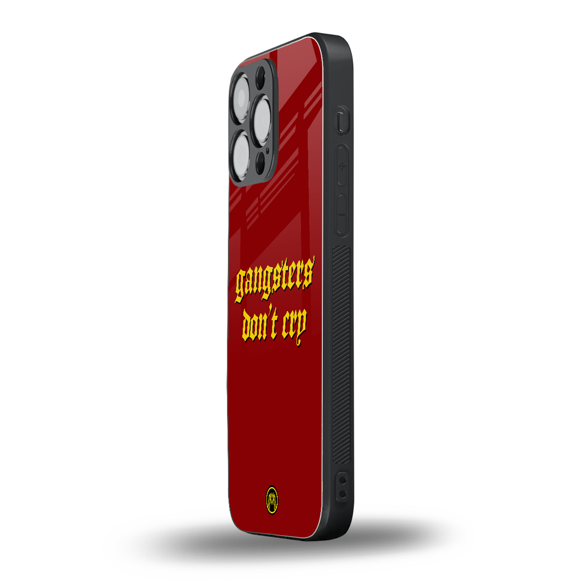gangsters don't cry back phone cover | glass case for iphone 14 pro max