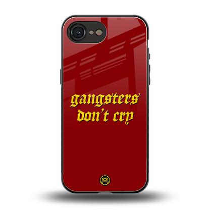 gangsters don't cry back phone cover | glass case for iphone 16e