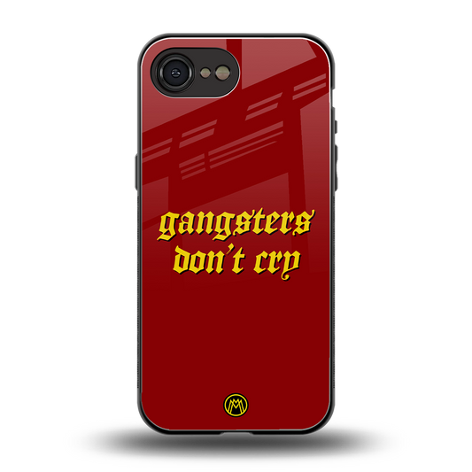 gangsters don't cry back phone cover | glass case for iphone 16e