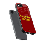 gangsters don't cry back phone cover | glass case for iphone 16e