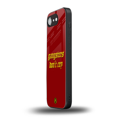 gangsters don't cry back phone cover | glass case for iphone 16e