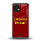 gangsters don't cry back phone cover | glass case for nothing phone 1