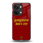 gangsters don't cry back phone cover | glass case for oneplus nord 3