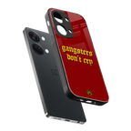 gangsters don't cry back phone cover | glass case for oneplus nord 3