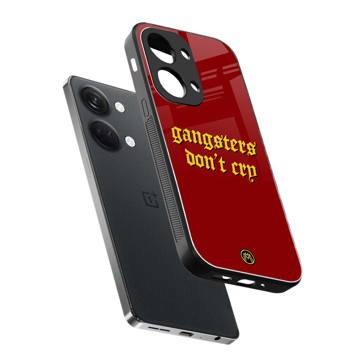 gangsters don't cry back phone cover | glass case for oneplus nord 3