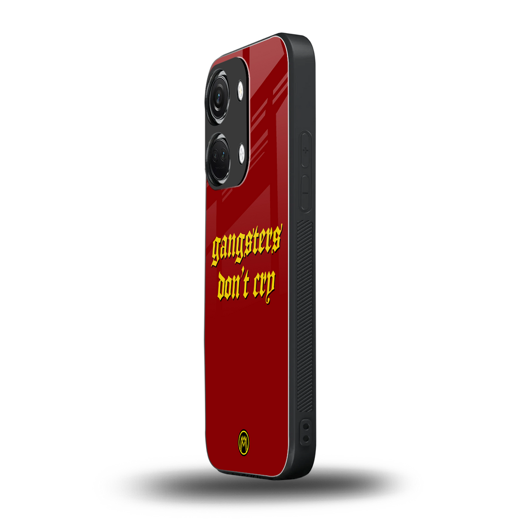 gangsters don't cry back phone cover | glass case for oneplus nord 3
