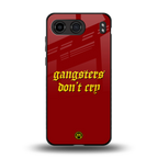 gangsters don't cry back phone cover | glass case for oneplus nord 4