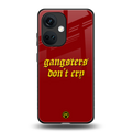 gangsters don't cry back phone cover | glass case for oneplus nord ce 3