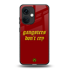 gangsters don't cry back phone cover | glass case for oneplus nord ce 3