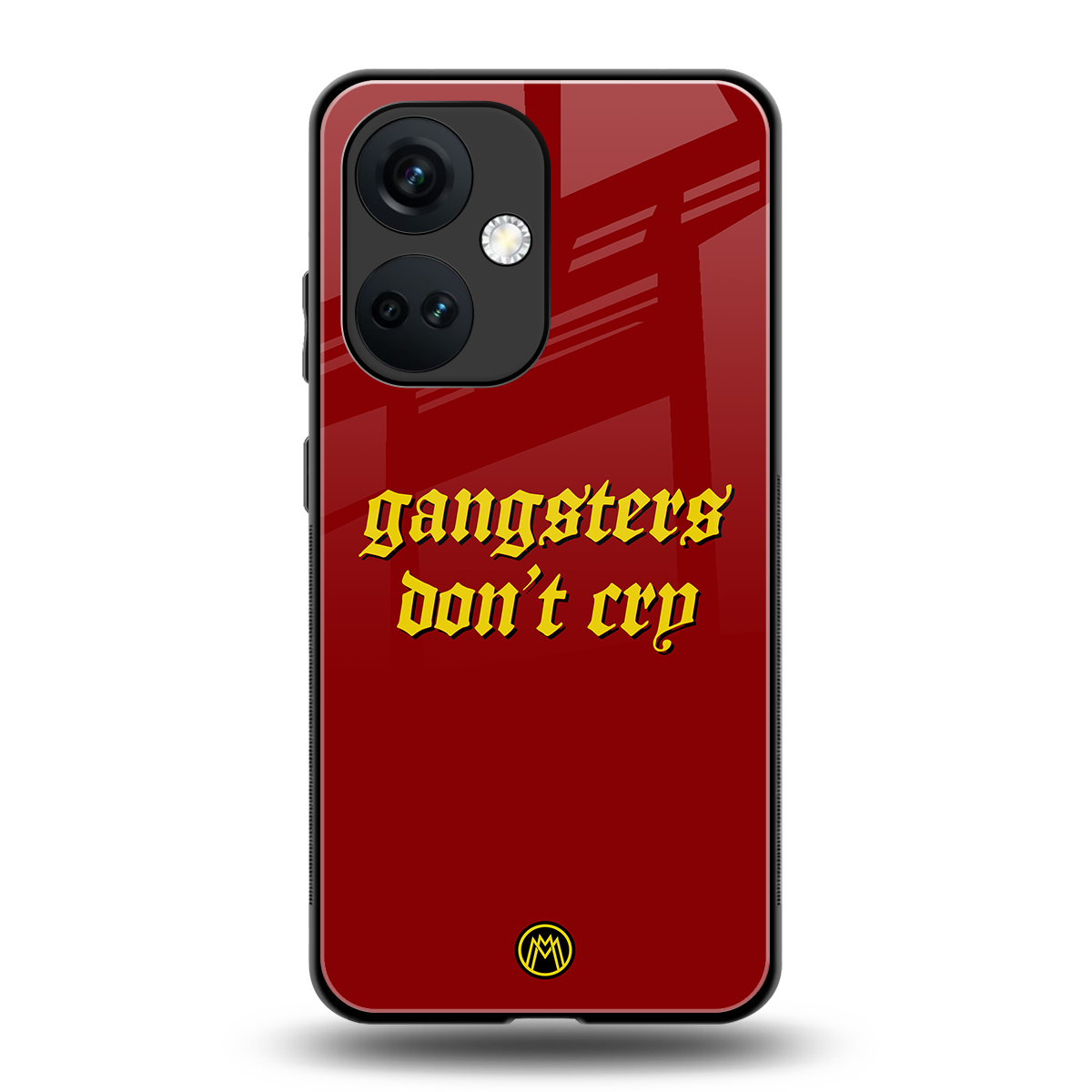 gangsters don't cry back phone cover | glass case for oneplus nord ce 3